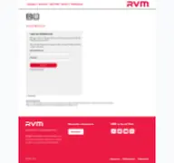 Kleine Seitenvorschau von secure.rvm.de