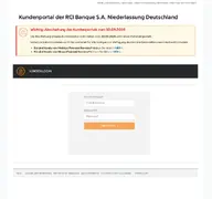 Kleine Seitenvorschau von meine.rcibanque.de