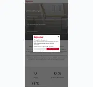 Kleine Seitenvorschau von agenda-software.de