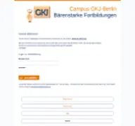 Kleine Seitenvorschau von gkj.kita-campus.de