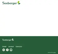 Kleine Seitenvorschau von seeberger.dvinci.de