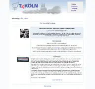 Kleine Seitenvorschau von txkoeln.de