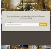 Kleine Seitenvorschau von meinreiseabend.de