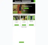 Kleine Seitenvorschau von glampere.de