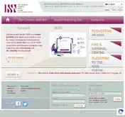 Kleine Seitenvorschau von issn.org