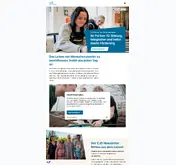 Kleine Seitenvorschau von cjd.de