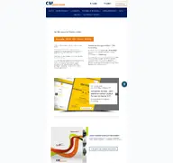 Kleine Seitenvorschau von cm-system.de