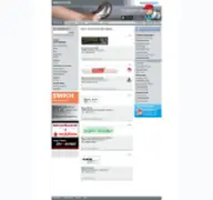 Kleine Seitenvorschau von glaser-portal.de