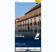 Kleine Seitenvorschau von stadt-abenberg.de