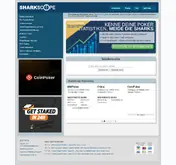 Kleine Seitenvorschau von sharkscope.com