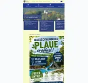 Kleine Seitenvorschau von stadt-plaue.de