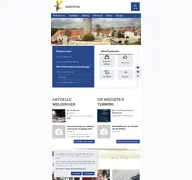 Kleine Seitenvorschau von stadt-zoerbig.de