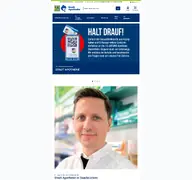 Kleine Seitenvorschau von stadtapotheke-sb.de