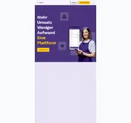 Kleine Seitenvorschau von foodgenius.de