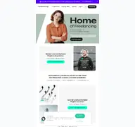 Kleine Seitenvorschau von freelancermap.de
