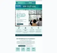 Kleine Seitenvorschau von glasstec-online.de