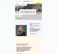 Kleine Seitenvorschau von gerda-henkel-stiftung.de