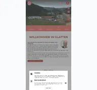 Kleine Seitenvorschau von glatten.de