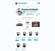 Kleine Seitenvorschau von kettlebellshop.de
