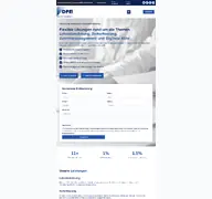 Kleine Seitenvorschau von dpm-ag.de