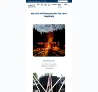 Kleine Seitenvorschau von dpsg-augsburg.de