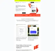 Kleine Seitenvorschau von kmail-lists.com