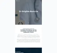Kleine Seitenvorschau von dr-brigitte-bock.de