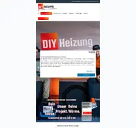 Kleine Seitenvorschau von diy-heizung.de