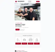 Kleine Seitenvorschau von ausber.de