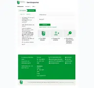 Kleine Seitenvorschau von portal.aekwl.de