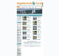 Kleine Seitenvorschau von segelschule-fuerst.de