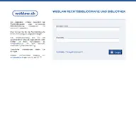 Kleine Seitenvorschau von biblio.weblaw.ch