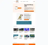Kleine Seitenvorschau von lobbycontrol.de