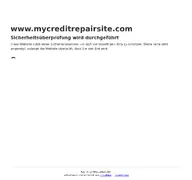 Kleine Seitenvorschau von mycreditrepairsite.com
