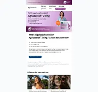 Kleine Seitenvorschau von agnucaston.de