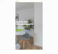 Kleine Seitenvorschau von glueck-auf-appartements.de