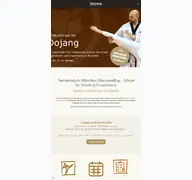 Kleine Seitenvorschau von dojang-muenchen.de
