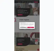 Kleine Seitenvorschau von quickline.ch