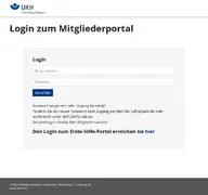 Kleine Seitenvorschau von ukh-weblogin.ukh.de