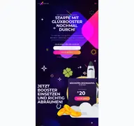 Kleine Seitenvorschau von gluexbooster.de