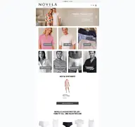 Kleine Seitenvorschau von novila-shop.de