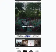 Kleine Seitenvorschau von exaktclothing.de