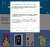Kleine Seitenvorschau von exlibris-mainz.buchhandlung.de