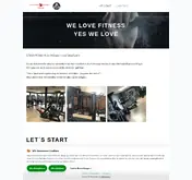 Kleine Seitenvorschau von fitnessoase-huenxe.de