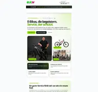 Kleine Seitenvorschau von ezn-bikes.de