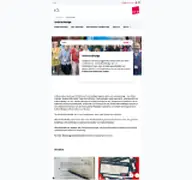 Kleine Seitenvorschau von selbststaendige.verdi.de