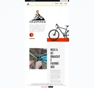 Kleine Seitenvorschau von fahrradhausmann.de