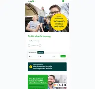 Kleine Seitenvorschau von uestra.de