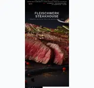 Kleine Seitenvorschau von fleischwerk-steakhouse.de