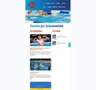 Kleine Seitenvorschau von flensburger-schwimmklub.de